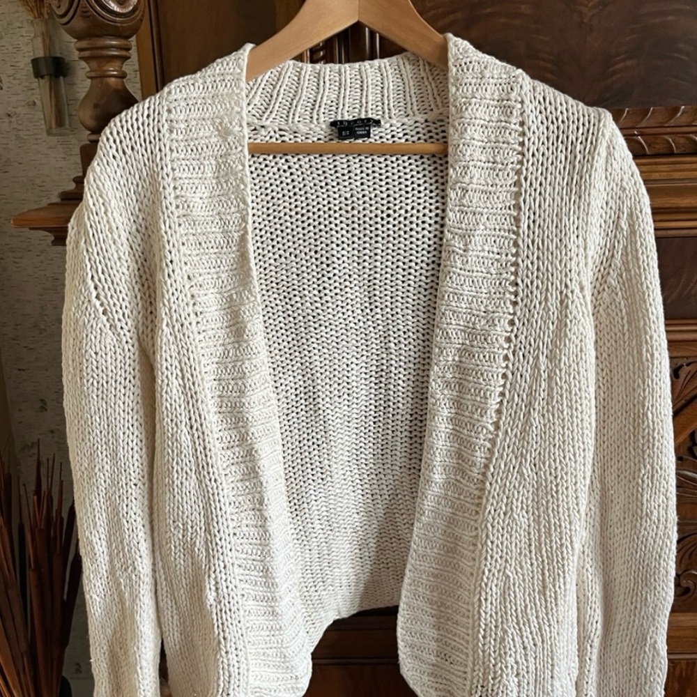 Theory Open-Front Sweater